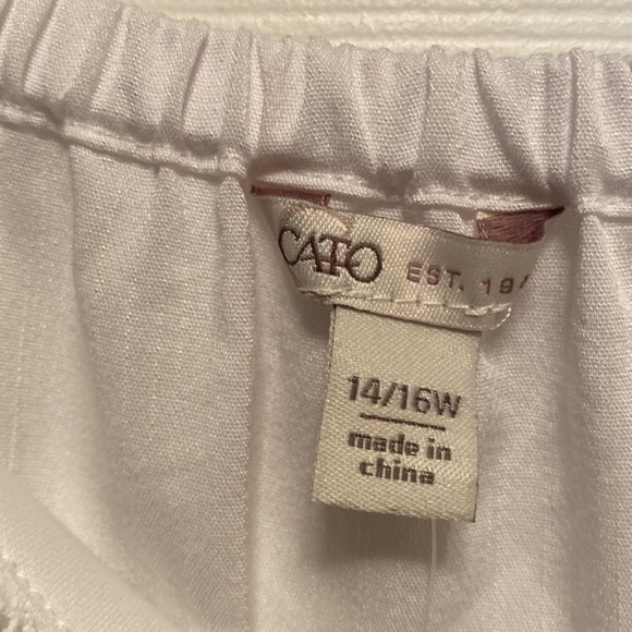 Brand New Cato White Dress…size 14/16W - Picture 3 of 4